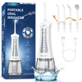 Froomer Water Flosser for Teeth Cordless 300ML Powerful Water Teeth Cleaner Pick Rechargeable Oral Irrigator 5 Modes Water Dental Flosser Teeth Pick for Teeth CleaningHome Use Travel Friendly